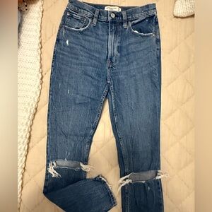 Abercrombie slim straight jeans LONG